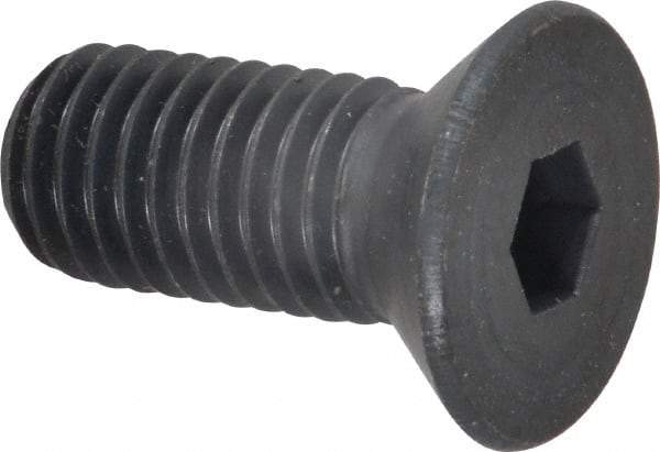 Holo-Krome - 5/8-11 UNC Hex Socket Drive, 82° Flat Screw - Alloy Steel, Black Oxide Finish, Fully Threaded, 1-1/2" OAL - USA Tool & Supply