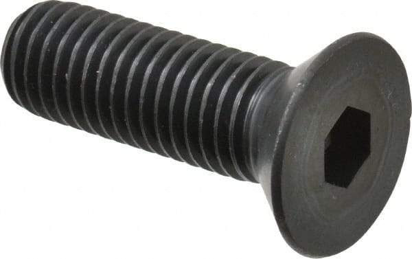 Holo-Krome - 5/8-11 UNC Hex Socket Drive, 82° Flat Screw - Alloy Steel, Black Oxide Finish, Fully Threaded, 2" OAL - USA Tool & Supply