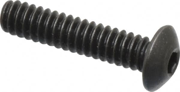 Holo-Krome - #6-32 UNC Hex Socket Button Cap Screw - USA Tool & Supply