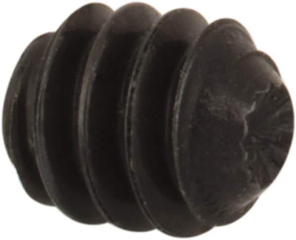 Holo-Krome - #4-40 UNC, 1/8" OAL, Internal Knurl Point Set Screw - Grade ASTM F912 Alloy Steel, 0.05" Key - USA Tool & Supply