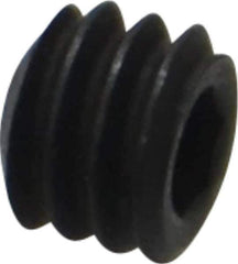 Holo-Krome - #8-32 UNC, 1/8" OAL, Internal Knurl Point Set Screw - Grade 8 Alloy Steel, 5/64" Key - USA Tool & Supply
