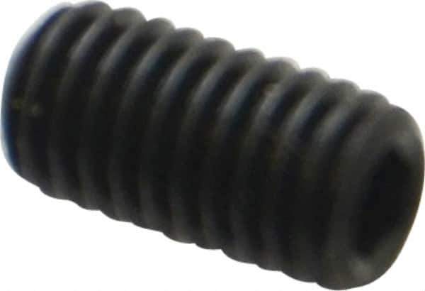 Holo-Krome - #10-32 UNF, 3/8" OAL, Internal Knurl Point Set Screw - Grade 8 Alloy Steel, 3/32" Key - USA Tool & Supply