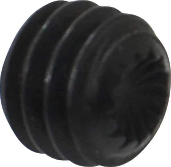 Holo-Krome - 5/16-18 UNC, 1/4" OAL, Internal Knurl Point Set Screw - Grade 8 Alloy Steel, 5/32" Key - USA Tool & Supply