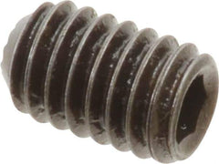 Holo-Krome - 5/16-18 UNC, 1/2" OAL, Internal Knurl Point Set Screw - Grade 8 Alloy Steel, 5/32" Key - USA Tool & Supply