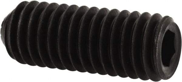Holo-Krome - 3/8-16 UNC, 1" OAL, Internal Knurl Point Set Screw - Grade 8 Alloy Steel, 3/16" Key - USA Tool & Supply