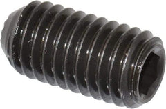 Holo-Krome - 1/2-13 UNC, 1" OAL, Internal Knurl Point Set Screw - Grade 8 Alloy Steel, 1/4" Key - USA Tool & Supply