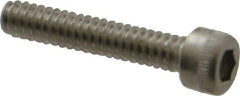 Holo-Krome - #6-32 UNC Hex Socket Drive, Socket Cap Screw - Grade 18-8 Stainless Steel, Uncoated, Fully Threaded, 3/4" Length Under Head - USA Tool & Supply