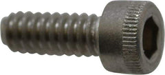 Holo-Krome - #10-24 UNC Hex Socket Drive, Socket Cap Screw - Grade 18-8 Stainless Steel, Uncoated, Fully Threaded, 1/2" Length Under Head - USA Tool & Supply