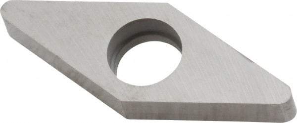 Kennametal - 1/2" Inscribed Circle, Diamond (Shape) Boring Bar Shim for Indexables - 3/16" Thick, IVSN Shim Style, Negative Rake - USA Tool & Supply