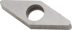 Kennametal - 1/2" Inscribed Circle, Diamond (Shape) Boring Bar Shim for Indexables - 3/16" Thick, IVSN Shim Style, Negative Rake - USA Tool & Supply