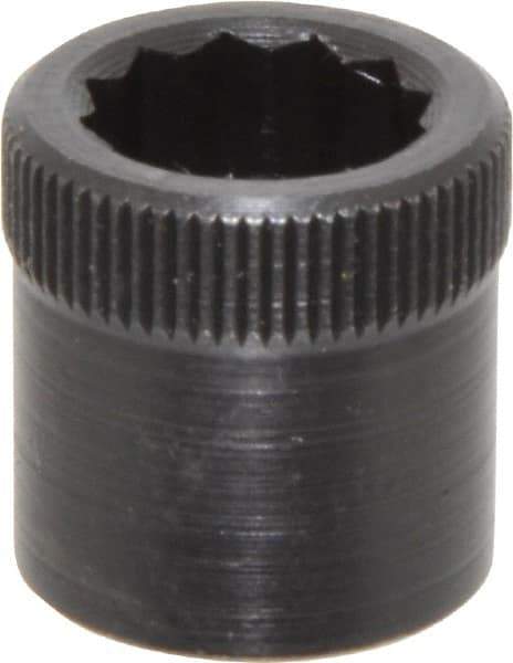 Holo-Krome - 3/8-16" Thread Uncoated Steel Allen Nut - 3/8" Diam, 3/8" Hex Key - USA Tool & Supply