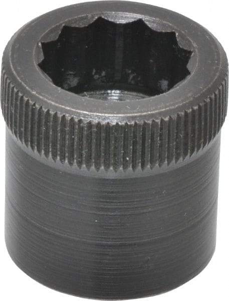 Holo-Krome - 1/2-20" Thread Uncoated Steel Allen Nut - 1/2" Diam, 1/2" Hex Key - USA Tool & Supply