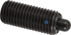 Gibraltar - 1-8, 2-13/32" Thread Length, 1/2" Plunger Projection, Steel Threaded Spring Plunger - 1/2" Max Plunger Diam, 2-13/32" Plunger Length, 16 Lb Init End Force, 68 Lb Final End Force - USA Tool & Supply