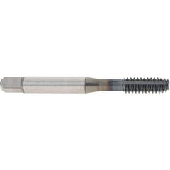 OSG - 1/4-20 UNC H5 Thread Limit Modified Bottoming Thread Forming Tap - Powdered Metal High Speed Steel, TiCN Finish, 2-1/2" OAL, 1" Thread Length, Right Hand Thread, Series EXOTAP NRT - USA Tool & Supply