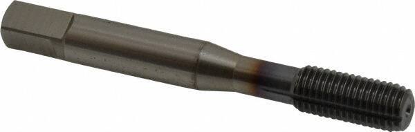 OSG - 5/16-24 UNF H4 Thread Limit Modified Bottoming Thread Forming Tap - Powdered Metal High Speed Steel, TiCN Finish, 2-23/32" OAL, 1-1/8" Thread Length, Right Hand Thread, Series EXOTAP NRT - USA Tool & Supply