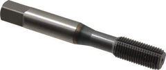 OSG - 3/8-24 UNF H6 Thread Limit Modified Bottoming Thread Forming Tap - Powdered Metal High Speed Steel, TiCN Finish, 2-15/16" OAL, 1-1/4" Thread Length, Right Hand Thread, Series EXOTAP NRT - USA Tool & Supply