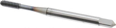 OSG - #4-40 UNC H4 Thread Limit Bottoming Thread Forming Tap - Powdered Metal High Speed Steel, TiCN Finish, 1-7/8" OAL, 9/16" Thread Length, Right Hand Thread, Series EXOTAP NRT - Exact Industrial Supply