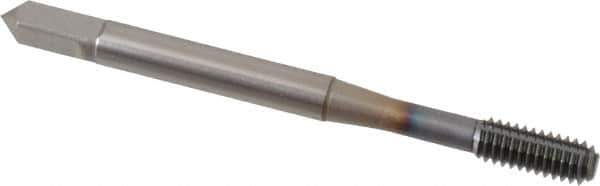 OSG - #8-32 UNC H6 Thread Limit Bottoming Thread Forming Tap - Powdered Metal High Speed Steel, TiCN Finish, 2-1/8" OAL, 3/4" Thread Length, Right Hand Thread, Series EXOTAP NRT - USA Tool & Supply