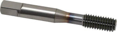 OSG - 3/8-16 UNC H9 Thread Limit Bottoming Thread Forming Tap - Powdered Metal High Speed Steel, TiCN Finish, 2-15/16" OAL, 1-1/4" Thread Length, Right Hand Thread, Series EXOTAP NRT - USA Tool & Supply