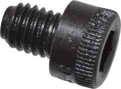 Holo-Krome - #10-32 UNF Hex Socket Drive, Socket Cap Screw - Alloy Steel, Black Oxide Finish, Fully Threaded, 1/4" Length Under Head - USA Tool & Supply