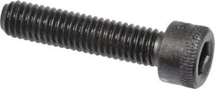 Holo-Krome - #10-32 UNF Hex Socket Drive, Socket Cap Screw - Alloy Steel, Black Oxide Finish, Fully Threaded, 7/8" Length Under Head - USA Tool & Supply