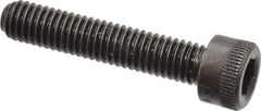 Holo-Krome - #10-32 UNF Hex Socket Drive, Socket Cap Screw - Alloy Steel, Black Oxide Finish, Fully Threaded, 1" Length Under Head - USA Tool & Supply