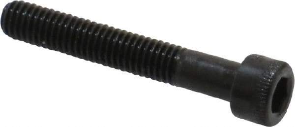 Holo-Krome - #10-32 UNF Hex Socket Drive, Socket Cap Screw - Alloy Steel, Black Oxide Finish, Partially Threaded, 1-1/4" Length Under Head - USA Tool & Supply