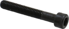 Holo-Krome - #10-32 UNF Hex Socket Drive, Socket Cap Screw - Alloy Steel, Black Oxide Finish, Partially Threaded, 1-1/4" Length Under Head - USA Tool & Supply