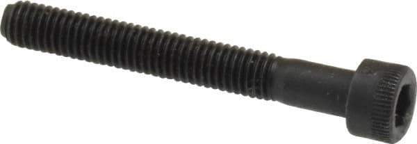Holo-Krome - #10-32 UNF Hex Socket Drive, Socket Cap Screw - Alloy Steel, Black Oxide Finish, Partially Threaded, 1-1/2" Length Under Head - USA Tool & Supply