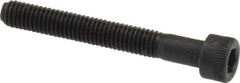 Holo-Krome - #10-32 UNF Hex Socket Drive, Socket Cap Screw - Alloy Steel, Black Oxide Finish, Partially Threaded, 1-1/2" Length Under Head - USA Tool & Supply
