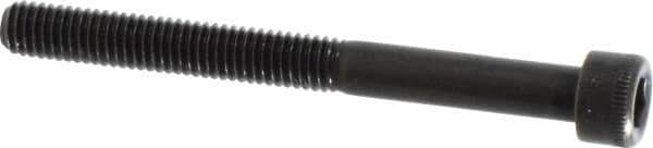 Holo-Krome - #10-32 UNF Hex Socket Drive, Socket Cap Screw - Alloy Steel, Black Oxide Finish, Partially Threaded, 2" Length Under Head - USA Tool & Supply