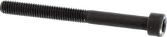 Holo-Krome - #10-32 UNF Hex Socket Drive, Socket Cap Screw - Alloy Steel, Black Oxide Finish, Partially Threaded, 2" Length Under Head - USA Tool & Supply