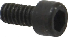 Holo-Krome - #2-56 UNC Hex Socket Drive, Socket Cap Screw - Alloy Steel, Black Oxide Finish, Fully Threaded, 3/16" Length Under Head - USA Tool & Supply