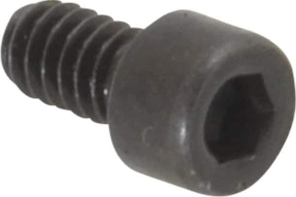 Holo-Krome - #3-48 UNC Hex Socket Drive, Socket Cap Screw - Alloy Steel, Black Oxide Finish, Fully Threaded, 3/16" Length Under Head - USA Tool & Supply