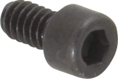 Holo-Krome - #3-48 UNC Hex Socket Drive, Socket Cap Screw - Alloy Steel, Black Oxide Finish, Fully Threaded, 3/16" Length Under Head - USA Tool & Supply