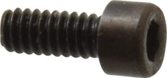 Holo-Krome - #3-48 UNC Hex Socket Drive, Socket Cap Screw - Alloy Steel, Black Oxide Finish, Fully Threaded, 1/4" Length Under Head - USA Tool & Supply