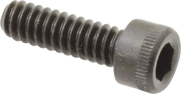 Holo-Krome - #3-48 UNC Hex Socket Drive, Socket Cap Screw - Alloy Steel, Black Oxide Finish, Fully Threaded, 3/8" Length Under Head - USA Tool & Supply