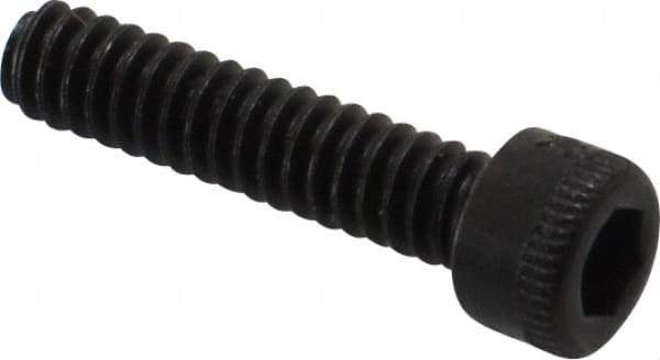 Holo-Krome - #4-40 UNC Hex Socket Drive, Socket Cap Screw - Alloy Steel, Black Oxide Finish, Fully Threaded, 1/2" Length Under Head - USA Tool & Supply