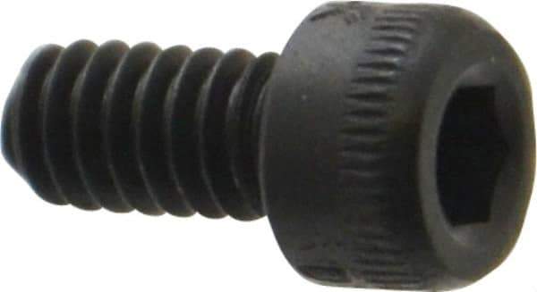 Holo-Krome - #5-40 UNC Hex Socket Drive, Socket Cap Screw - Alloy Steel, Black Oxide Finish, Fully Threaded, 1/4" Length Under Head - USA Tool & Supply