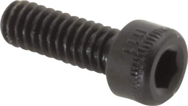 Holo-Krome - #5-40 UNC Hex Socket Drive, Socket Cap Screw - Alloy Steel, Black Oxide Finish, Fully Threaded, 3/8" Length Under Head - USA Tool & Supply
