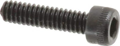 Holo-Krome - #5-40 UNC Hex Socket Drive, Socket Cap Screw - Alloy Steel, Black Oxide Finish, Fully Threaded, 1/2" Length Under Head - USA Tool & Supply