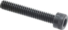 Holo-Krome - #5-40 UNC Hex Socket Drive, Socket Cap Screw - Alloy Steel, Black Oxide Finish, Fully Threaded, 3/4" Length Under Head - USA Tool & Supply