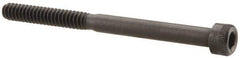 Holo-Krome - #6-32 UNC Hex Socket Drive, Socket Cap Screw - Alloy Steel, Black Oxide Finish, Partially Threaded, 1-3/4" Length Under Head - USA Tool & Supply