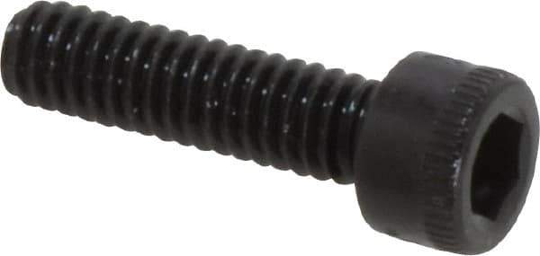 Holo-Krome - #8-32 UNC Hex Socket Drive, Socket Cap Screw - Alloy Steel, Black Oxide Finish, Fully Threaded, 5/8" Length Under Head - USA Tool & Supply