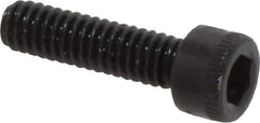 Holo-Krome - #8-32 UNC Hex Socket Drive, Socket Cap Screw - Alloy Steel, Black Oxide Finish, Fully Threaded, 5/8" Length Under Head - USA Tool & Supply
