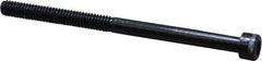 Holo-Krome - #8-32 UNC Hex Socket Drive, Socket Cap Screw - Alloy Steel, Black Oxide Finish, Partially Threaded, 2-1/2" Length Under Head - USA Tool & Supply