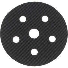 Dynabrade - 5" Diam, Round, Hook & Loop Face, Conversion Backing Pad - Random Orbital Sander Compatible, Adhesive/PSA Back, Vacuum Pad - USA Tool & Supply