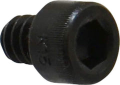 Holo-Krome - #10-24 UNC Hex Socket Drive, Socket Cap Screw - Alloy Steel, Black Oxide Finish, Fully Threaded, 1/4" Length Under Head - USA Tool & Supply