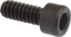 Holo-Krome - #10-24 UNC Hex Socket Drive, Socket Cap Screw - Alloy Steel, Black Oxide Finish, Fully Threaded, 1/2" Length Under Head - USA Tool & Supply