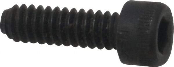 Holo-Krome - #10-24 UNC Hex Socket Drive, Socket Cap Screw - Alloy Steel, Black Oxide Finish, Fully Threaded, 5/8" Length Under Head - USA Tool & Supply
